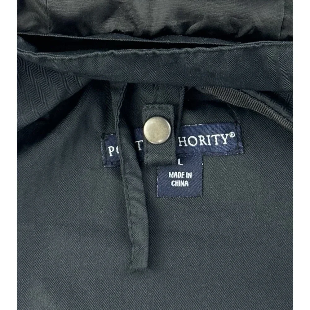 TV Maury Povich Show Black Jacket - RARE Crew gift - Adult Size Large L Maury